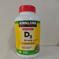 KL D3 50 mcg (2000 IU) - [600 Softgels]