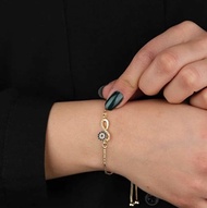 สร้อยข้อมือ Evil Eye 🧿 (Nazar) ของแท้จากตุรกี ปรับขนาดได้