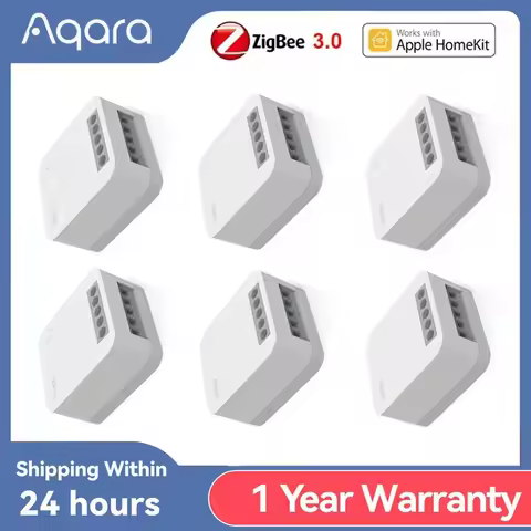 Aqara Single Channel Control Module T1 Zigbee 3.0 Wireless Relay Controller 1 Channel No Neutral Rem