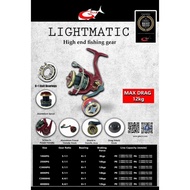 SPINNING GTECH LIGHTNING Reel (POWER HANDLE) Spinning Reel Fishing Reel