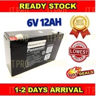PRO🏠Autogate UPS 6V 12Ah PNS Rechargeable Sealed Lead Acid Battery