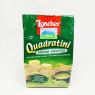 LOACKER QUADRATINI MATCHA WAFERS 110 G SURABAYA
