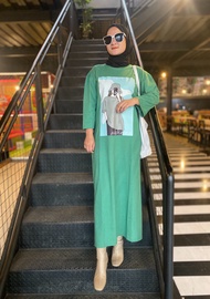 Midi Dress Arzheina Baju Midi dress wanita kekinian Midi Dres terbaru 2022 Midi Dress motif wanita