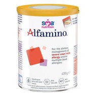 雀巢 - alfamino恩敏舒氨基酸嬰兒奶粉無乳糖1號400g 0-12個月適用 英國版【平行進口】EXP:08/2026