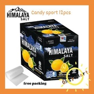 Himalaya Salt Mint Candy Lemon Flavor / Himalayan Candy 12pcs 180gm