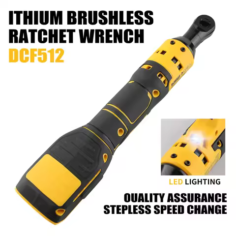 Dewalt DCF512B 20V Brushless Right Angle Wrench - 95N , 2500RPM High - speed Operation, Compact Ratc