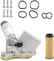 11428583895 Aluminium Oil Filter Assembly Engine Oil Cooler Housing Compatible with 2016-2021 BMW M2