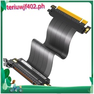 PCIE 4.0 Extension Cable, 16x Shielded High Speed GPU Riser Cable with PCI Express Port GPU Extensio