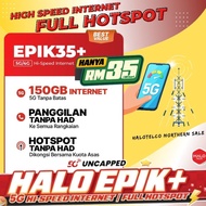 HaloTelco 150GB Hotspot Penuh 4G 5G