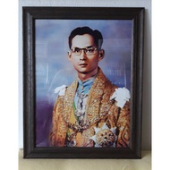 Photo Frame With Picture 12x16 Inches Clear Glass Dyed Wood 1.5