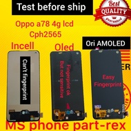 OPPO A78 4G LCD CPH 2565 Oppo a78 4g lcd oppo a78 4g lcd
