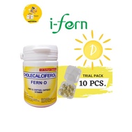 Fern D Vitamin D 10's Softgels Trial Pack Affordable Vitamins BEST SELLING IFERN PRODUCTS