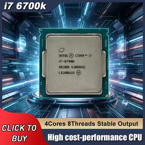 For Intel Core i7 6700K 4.0GHz Quad-Core 91W CPU processor LGA 1151 Bulk