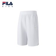 [130-170cm]FILA KIDS WHITE LINE BIELLA LEGEND Boys Knit Pants (White)