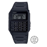 [Watchwagon] Casio CA-53WF-1B Data Bank Calculator Black Resin Band Watch CA-53WF CA53WF-1B ca-53