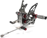 Arashi Rearsets Footrests FootPegs for Suzuki Hayabusa GSXR 1300 2008-2020 Motorcycle Accessories Ad