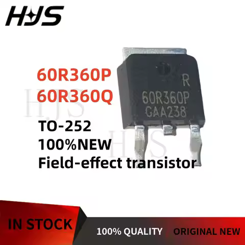 10PCS IPD60R360P IPD60R360Q TO-252 IPD 60R360P 60R360Q TO252 Brand new In stock