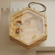 松木六角飾盒