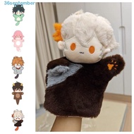 SEPTEMBER Genshin Impact Hand Puppet, Kazuha Zhongli Tartaglia Hand Puppet, Creative Yae Miko Finger Puppet with Tail Kaedehara Kazuha Puppet Toy Parent-Child