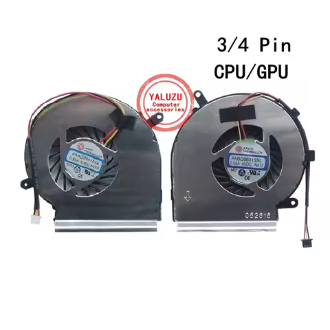 Laptop CPU GPU Cooling Fan For MSI GE62 GE72 GL62 GL72 GP62 GP72 GV62 MS-1795 16JB 16J5 16J8 16J9 16