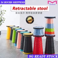 Outdoor Telescopic Stool Retractable Portable Foldable Extendable Fishing Picnic Camping Travel Outdoor Chair Seat 椅子凳子