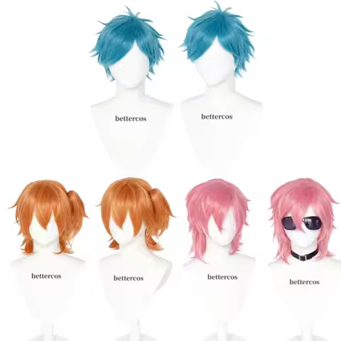 Yui Tamura Kyousuke Yaguchi Ayato Yuri Cosplay Wig Short Heat Resistant Synthetic Hair Halloween Rol