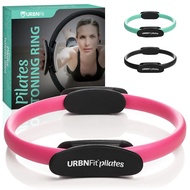 Pilates Ring - 12" Magic Circle w/Dual Grip, Foam Pads for Inner Thigh Workout, Toning, Fitness & Pe