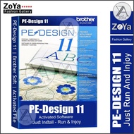 PE Design 11 Embroidery Software Brother Software | Unlimited Pc