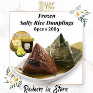 Early Bird [Gin Thye Digital] Free MSW Durian Ice Cream [Bundle of 8] Frozen Salted Pork Rice Dumplings Bak Chang [Redeem in store] Takeaway