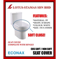 ECONAX C85 Seat and Cover Soft / Non Soft Close for C85 Seat Cover (PENANG AUTHORISED DEALER)
