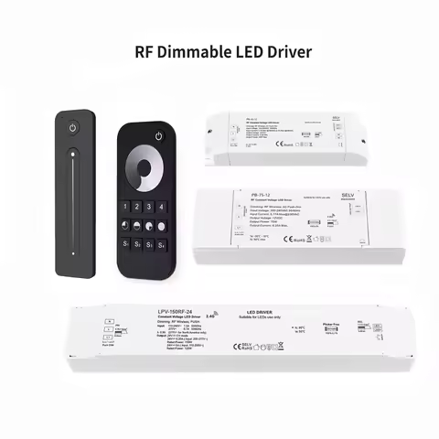 Skydance 40W 70W 150W Dimmable LED Driver RF Remote AC Push-dim Lighting Transformer Dimmer Power Su