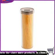 【jiaobin1】Tall Spaghetti Pasta Storage Container - 48oz Clear Pasta Holder Airtight Spaghetti Contai