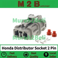 Honda B16A Distributor Socket Connector 2 Pin