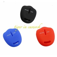 silicone cover case for protecting and decorating Mitsubishi lancer  Pajero 2 buttons remote control key
