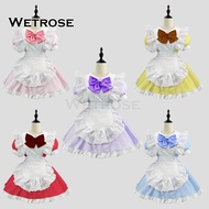 [Wetrose] Puella Magi Madoka Magica Akemi Homura Kaname Madoka Maid Dress Cosplay Costume Anime Cos Suit