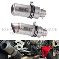Universal Motorcycle Exhaust SC Muffler Silencer Steel with DB Killer-Project Z800 900 Z1000 CBR600 