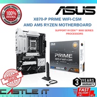 ASUS PRIME X870-P WIFI-CSM DDR5 ATX AM5 Motherboard Support Ryzen 7000 8000 9000 Series WiFi7