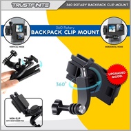 NEWEST - 360 Backpack Shoulder Bag Clip Mount GoPro Akaso Brica Osmo Action