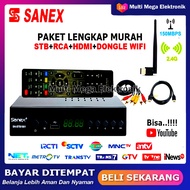 SET TOP BOX TV DIGITAL SANEX DVBT2 / SET TOP BOX UNTUK TV TABUNG / STB TV BOX DIGITAL MURAH / STB / 