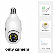 XIAOMI กล้องวงจรปิด360 wifi CCTV กล้องหลอดไฟ IP Security Camera waterproof and sunscreen Xiaomi E27 V380 Pro WiFi 1080p 360 WiFi CCTV camera bulb CCTV wireless with alarm