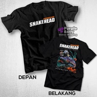 Channa Predator Fish T-Shirt Indonesian Snakehead Chana Aquascapper Lovers Shirt | Purple 9279
