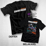Channa Predator Fish Indonesian Snakehead Fish T-shirt Chana Aquascapper Lovers Shirt | Purple 9279