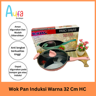 Wok Pan Zuko Serbagna Ant Lengket Induksi Warna 32 Cm HC
