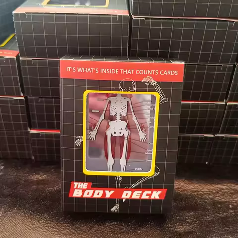 Mannequin Body Deck Human Anatomy Games Cards Full Skeleton X-Ray Designs Hislaves The Body Deck Ske