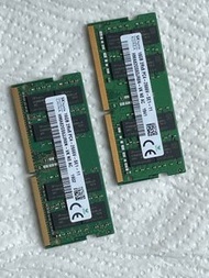 出讓 SK HYNIX DDR4 2666 16GB SODIMM RAM 兩條 (共 32GB )
