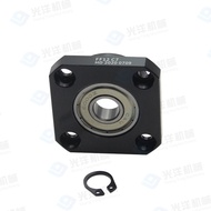 Blok sokongan bulat batang skru FK/FF6 8 10 12 15 17 20 25 30/C7 C5 blok galas tetap