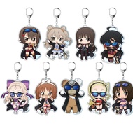 Anime Girls und Panzer das Finale Mica Acrylic Chibi Maho Chiyo Alice Akebi Black Cape Ver keychain 