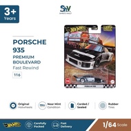 Hot Wheels Premium Boulevard Porsche 935 Black Silver