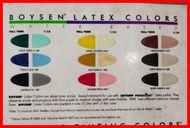 ☸ △ Boysen latex color paint 1/4 Liter