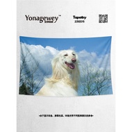 Afghan Hound Kabuer Niche Dog Merchandise Wall Cloth Decoration Background Cloth Poster Tapestry Tap